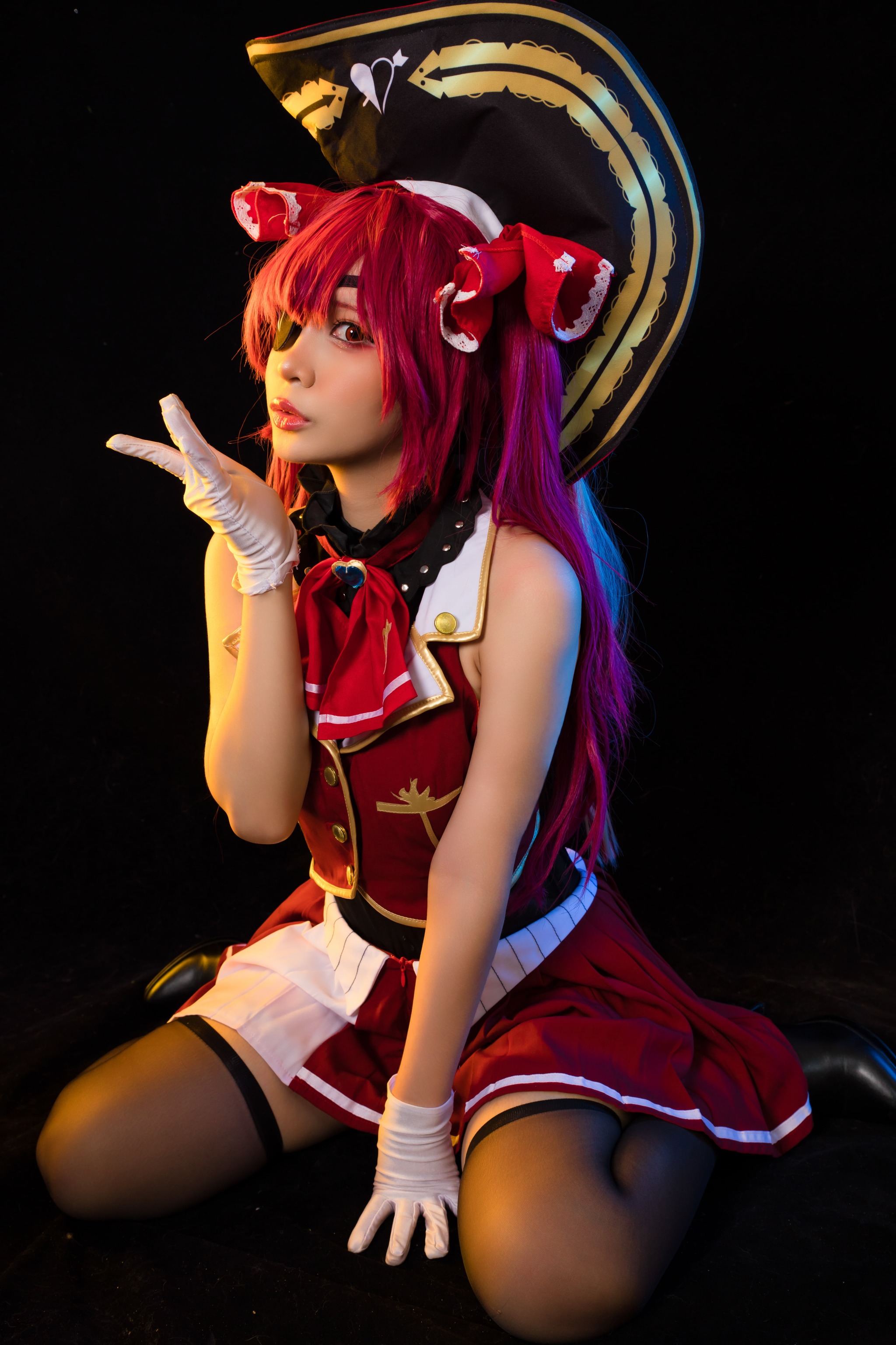 图片[1]-Umeko J – NO.025 Houshou Marine[76P]-XikXak